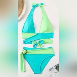 LL - Vibrant Two-Tone Bikini Set